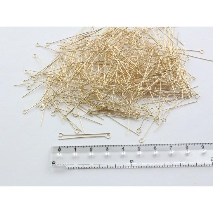 9ピン 約3cm 線径:約0.5mm 400本 約400個 KC金 接続パーツ ピンパーツ 基礎金具 ビーズ資材 約30mm アクセサリーパーツ パーツ|ysayakobo|02