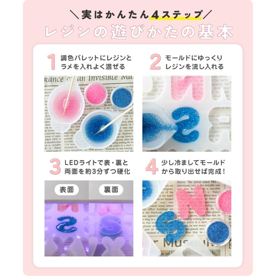 紗や工房 レジン キット 子供 女の子 レジン セット スターターキット
