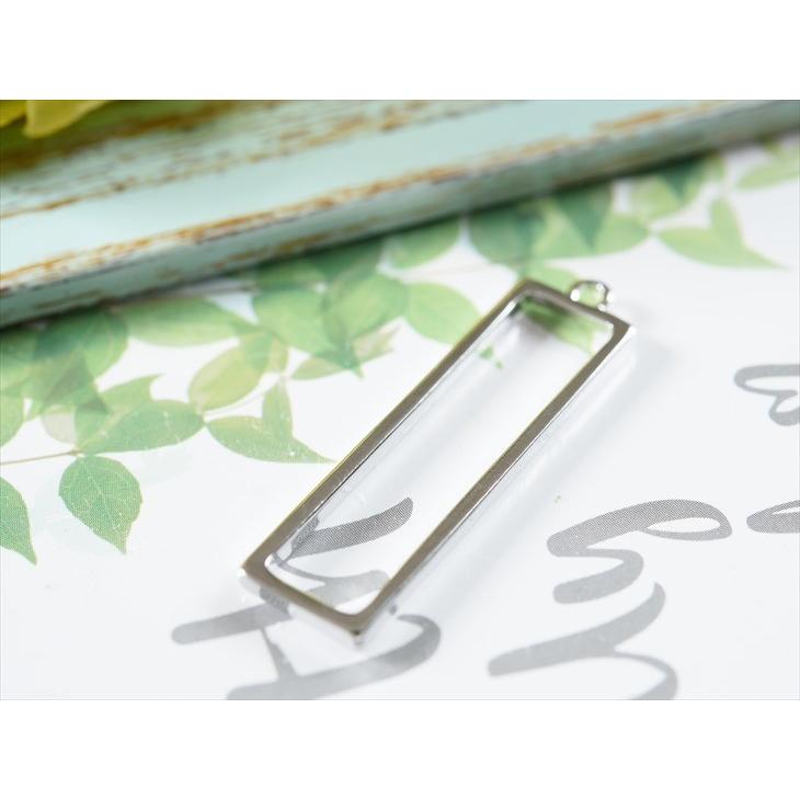 レジン枠 長方形 シルバー10個 楽天市場】UVレジンクラフト レジン枠 空枠 四角 長方形 大 10