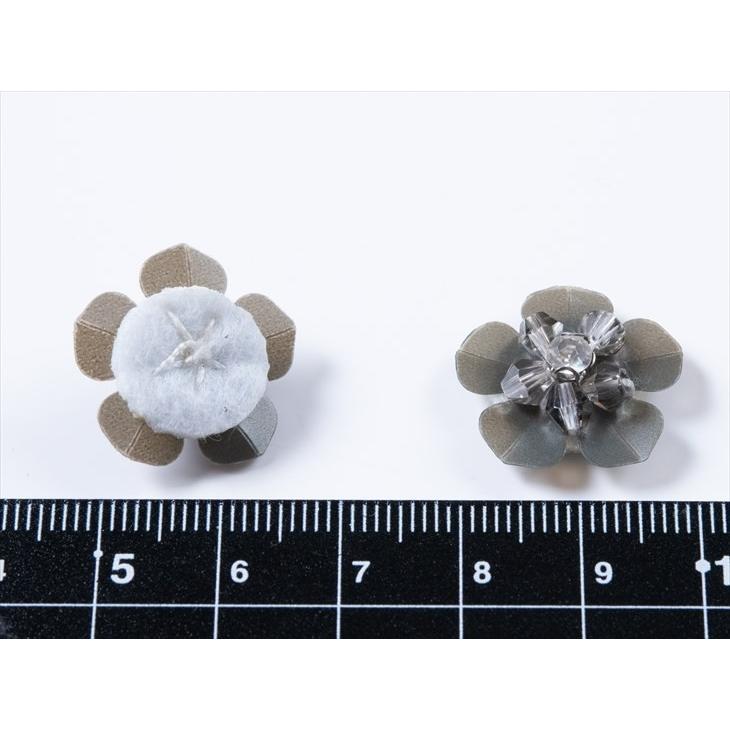 ビーズフラワー 5枚花 ブラック 20mm 2個 2ヶ ストーン付 花編み ビーズ フラワー お花 ストラップ ネックレス 手作り 約2cm Ap010689 紗や工房 Yahoo 店 通販 Yahoo ショッピング