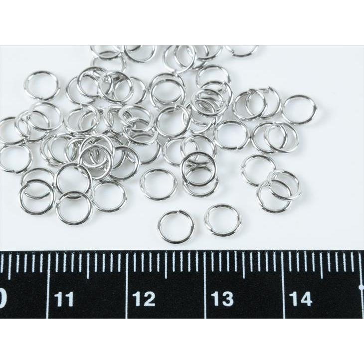 丸カン ニッケルフリー 変退色防止加工済み シルバー 直径5mm 線径約0.7mm 60個 60ヶ アレルギー対応 アクセサリーパーツ パーツ 問屋|ysayakobo|04
