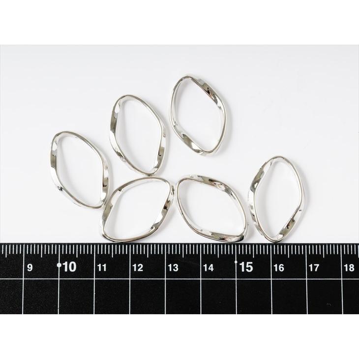 空枠 レジン 型 ニッケルフリー ツイスト 小 アクセサリー