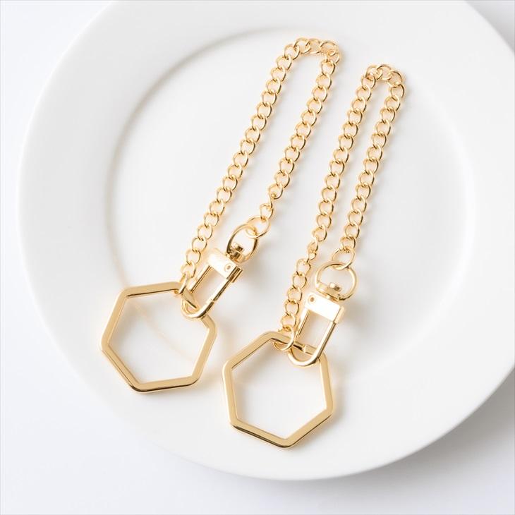 紗や工房 キーホルダー バッグチャーム ニッケルフリー 金属アレルギー