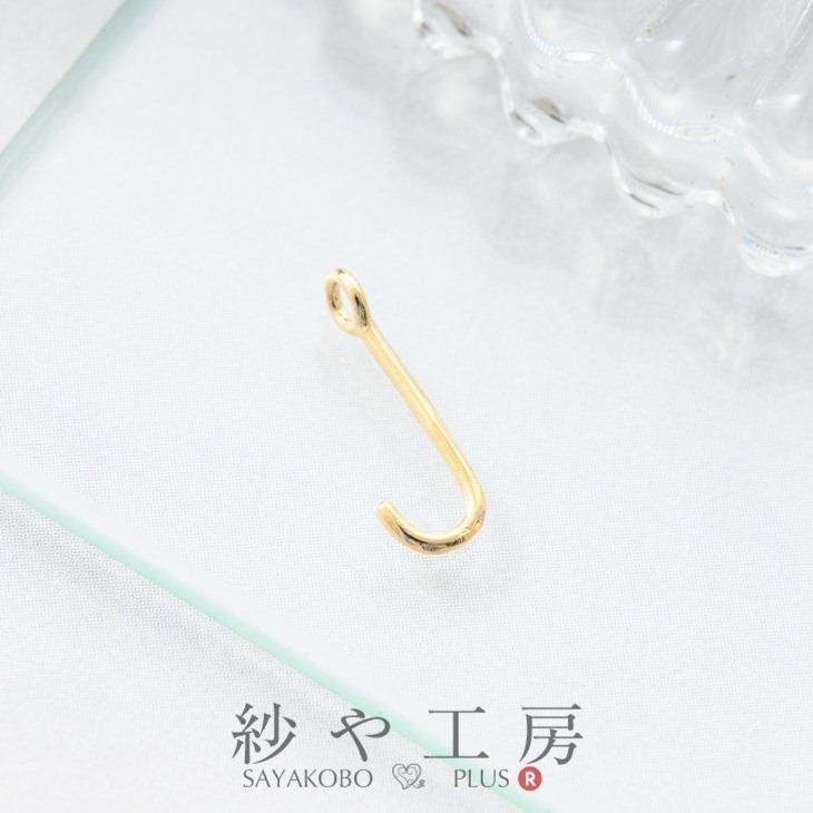 チャーム J アルファベット 華奢 アクセサリーパーツ パーツ ゴールド 
