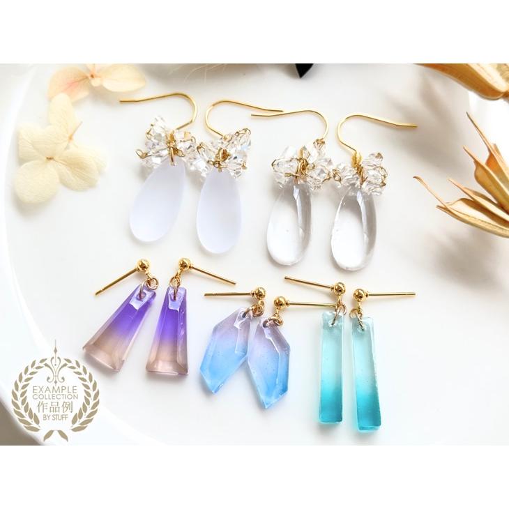 シリコンモールド 宝石 鉱石 ストーン 雫 レジン シリコン