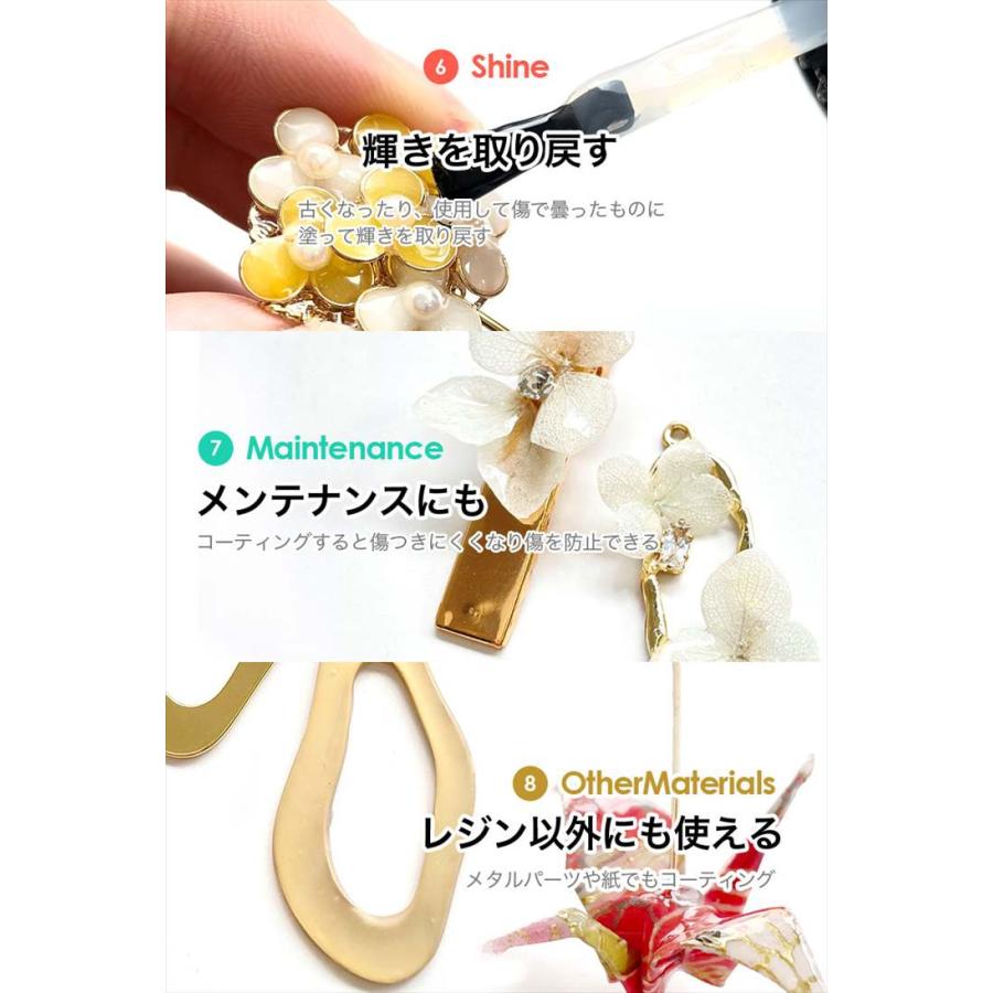 紗や工房 レジン コーティング 詰め替え用 50g 1本 アクセサリー