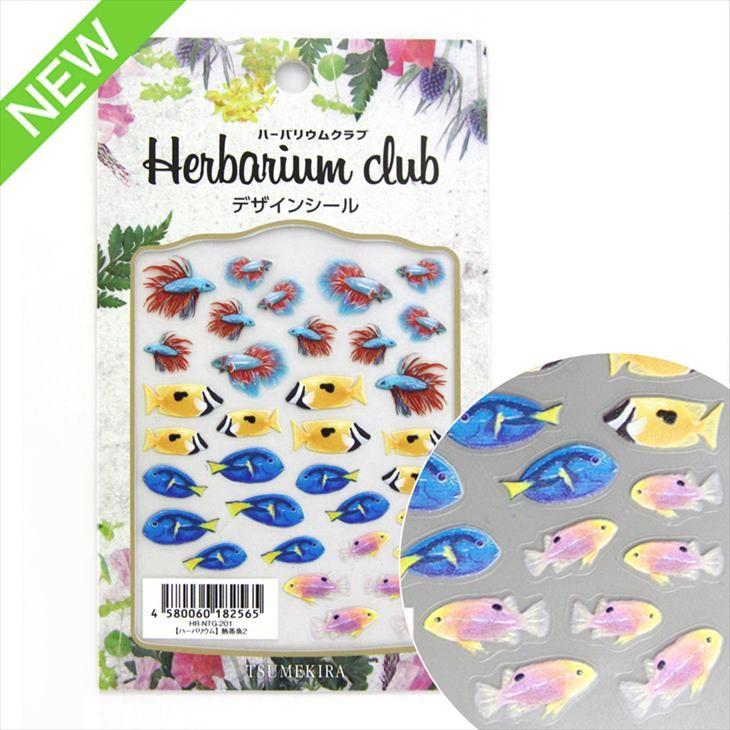 Harbarium club(ハーバリウムクラブ) ハーバリウムシール 熱帯魚2 88 