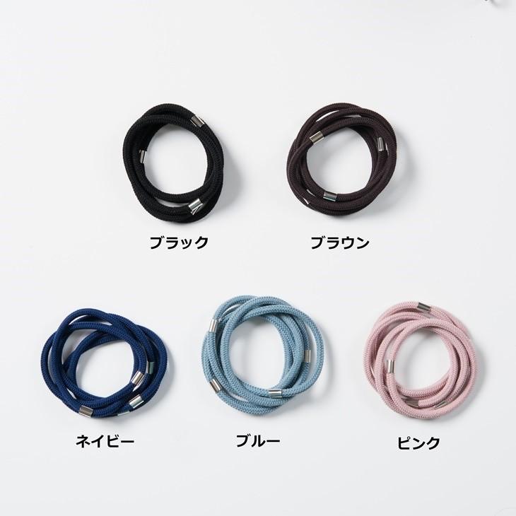 ゆきそら722*ヘアゴムA ヘアゴム 60mm 5個 5ケ シンプル カラーゴム リングゴム 手芸用品