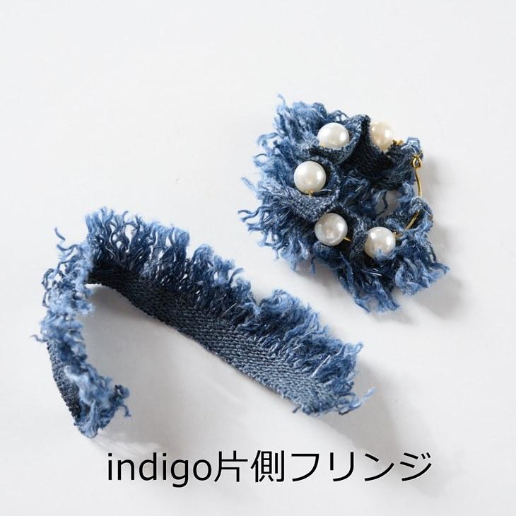 フリンジレース デニム 【選べる6種】 幅約20〜30mm 約100cm フリンジテープ タッセル 手芸 洋裁 服飾 アクセサリーパーツ パーツ|ysayakobo|02