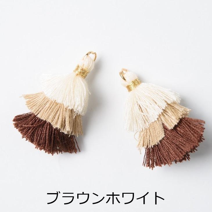 タッセル 3段タッセル 【選べる7種】 32mm 50個 50ヶ フリンジタッセル