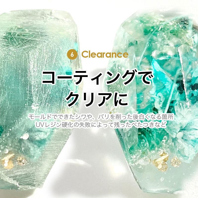 レジン コーティング 1本 潤艶 艶消【全2種】アクセサリー パーツ 12g ツヤ マット コーティング剤 レジン液 ハケ付｜ysayakobo｜11