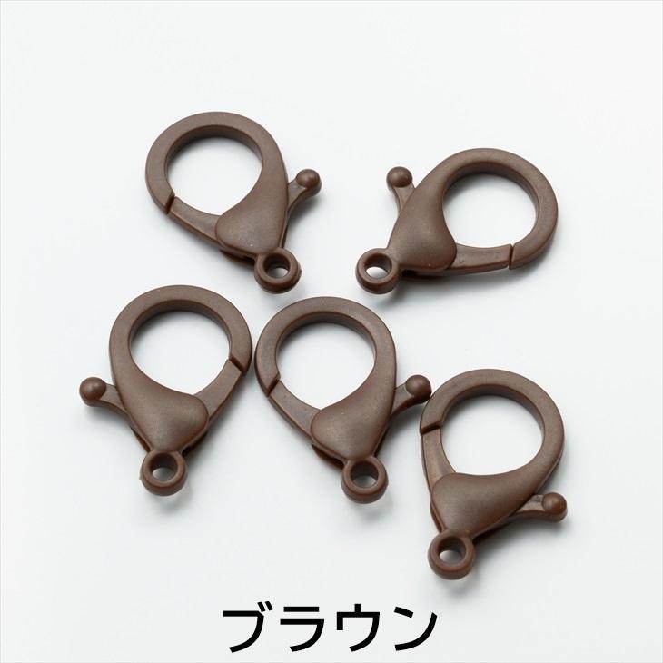 アクリル カン付き カラー カニカン アクリル アクセサリー パーツ カラフル 35mm 20個