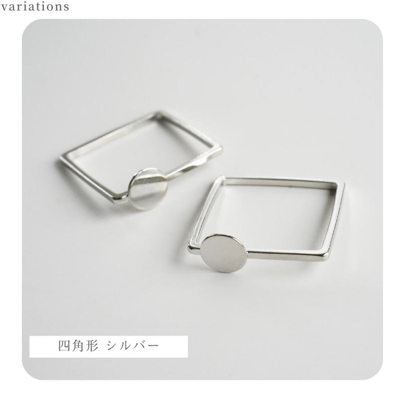 紗や工房 リング 指輪 ヘキサゴン スクエア 台座 アクセサリー パーツ