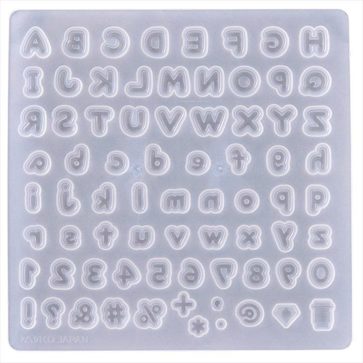 PADICO（パジコ） タフレクトモールド アルファベット 数字 1個 文字
