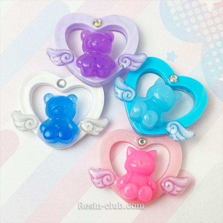 Resin club(レジンクラブ) 埋め込みレジンシール 天使の羽