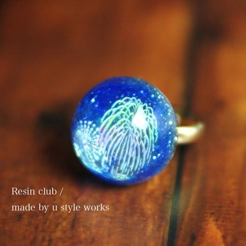 Resin Club レジンクラブ 埋め込みレジンシール 花火 ブルー 1個 1ヶ シール レジン用 封入 レジン資材 アクセサリーパーツ パーツ Rcfiw101 紗や工房 Yahoo 店 通販 Yahoo ショッピング