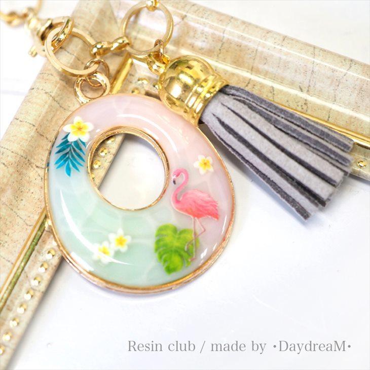 Resin club(レジンクラブ) 埋め込みレジンシール フラミンゴ 1枚 1個 鳥 レジン 封入 レジン資材 アクセサリーパーツ パーツ｜ysayakobo｜03