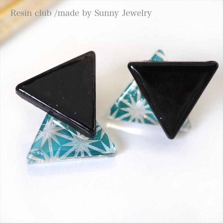 Resin Club(レジンクラブ) 埋め込みレジンシール 切子 緑 1枚 1個 レジン 封入 レジン資材 アクセサリーパーツ パーツ ビーズ、 アクセサリー道具、材料 レジンクラブシール 切子 青・赤 レジンシール Resin club 封入 ネイルシール 貼るだけ ハンドメイド レジン アクセサリー 和風 ガラス細工