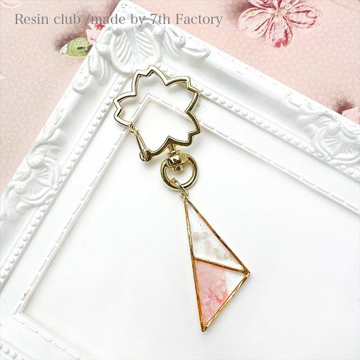 Resin club(レジンクラブ) 埋め込みレジンシール 桜5 花霞 1個 1ケ