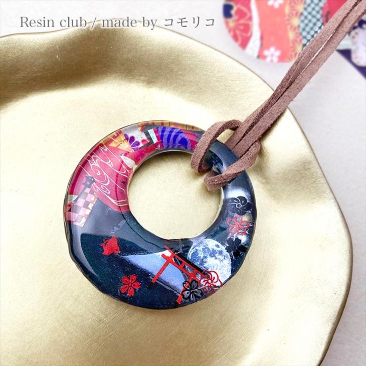 Resin club(レジンクラブ) 埋め込みレジンシール 鳥居 アクセサリー