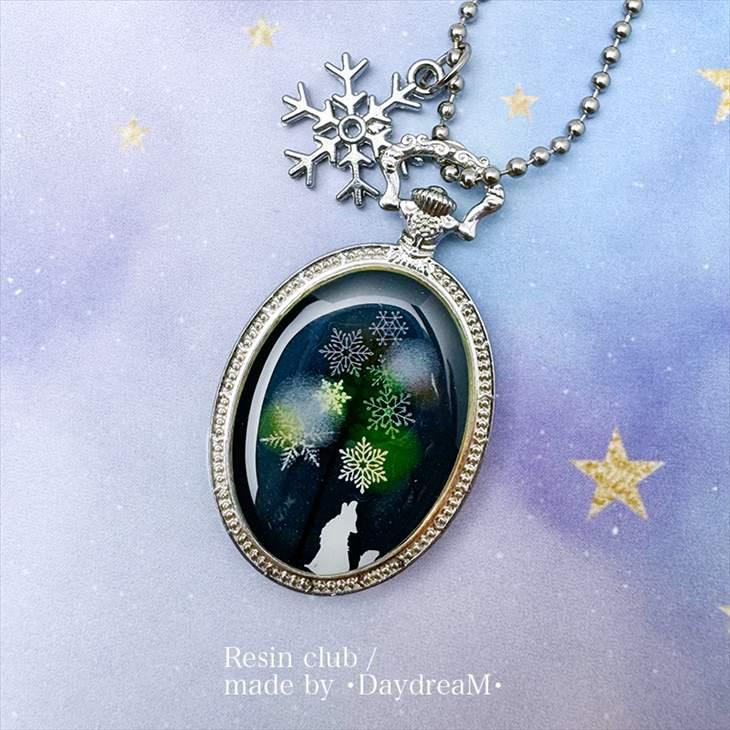 Resin club(レジンクラブ) 埋め込みレジンシール あわゆき