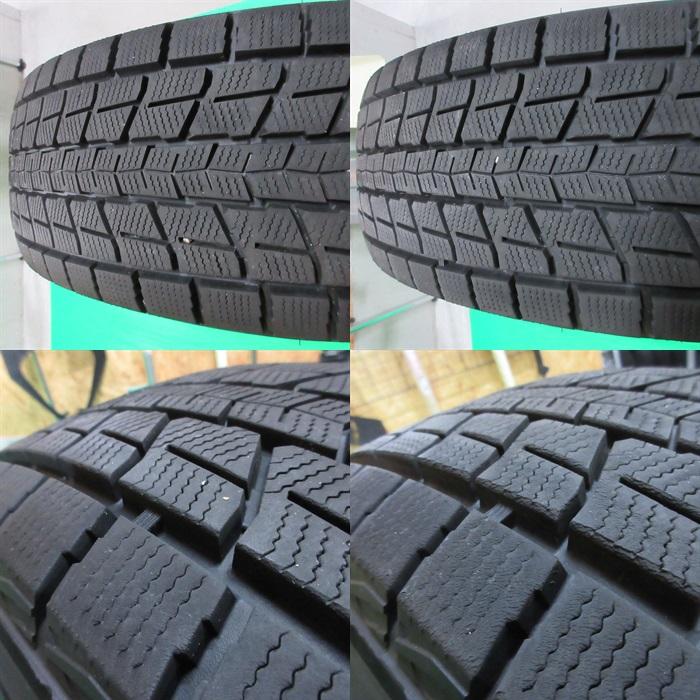 美品 FJクルーザー 265/70R17 冬用2021年バリ山スタッドレス 85%-90%山 ダンロップ WINTERMAXX SJ8+ 4本 6穴PCD139.7 7.5J +25 中古新潟｜ysd01｜09