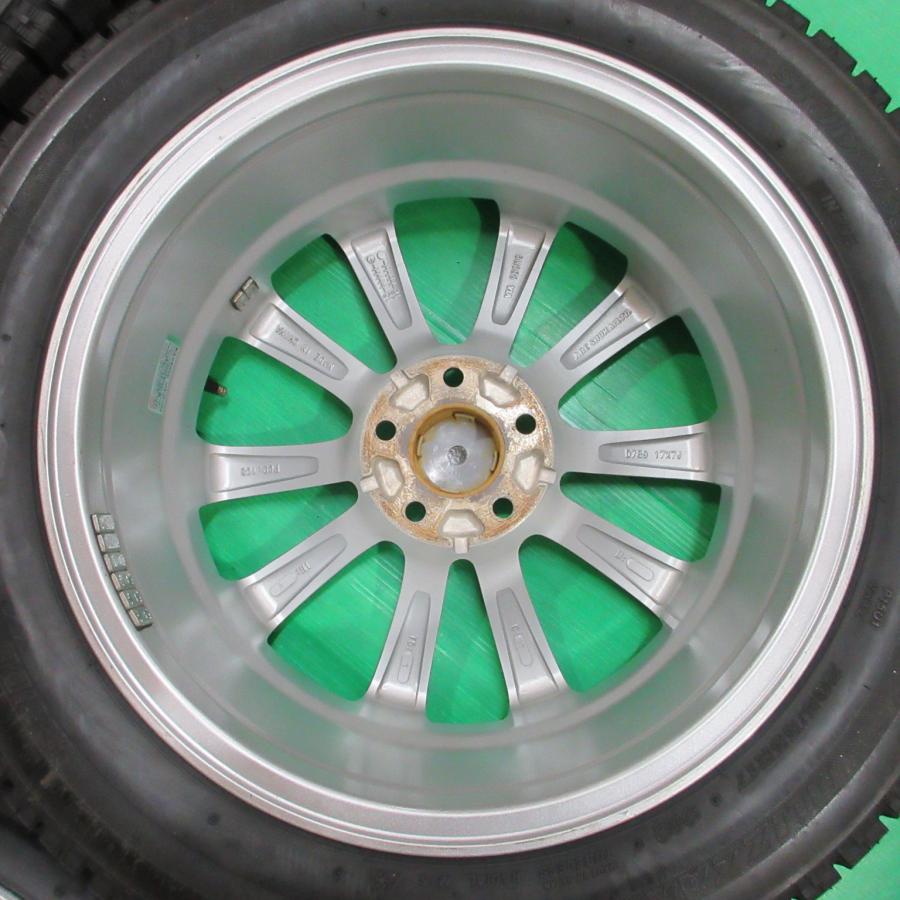 美品 ボルボ V60 S60 205/55R17 冬用バリ山スタッドレス 85%-90%山 ブリヂストン BLIZZAK VRX 4本 5穴PCD108 7J +49 VOLVO 中古新潟｜ysd01｜04