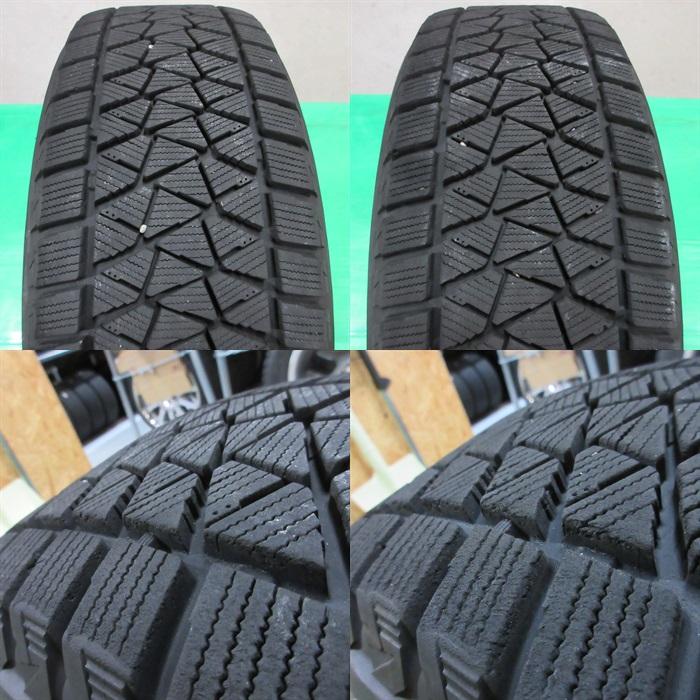 良品 スバルXV純正 225/60R17 冬用バリ山スタッドレス 80%山 