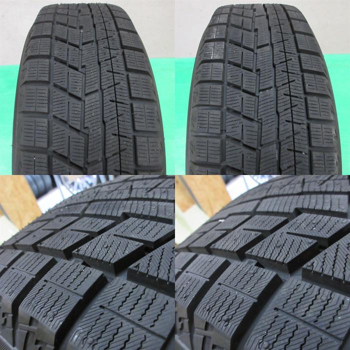 カムリ純正 205/65R16 冬用2022年超バリ山スタッドレス 90-95%山 ヨコハマ iceGUARD iG60 4本 5穴PCD114.3 6.5J +40 ヤリスクロス 中古新潟｜ysd01｜09