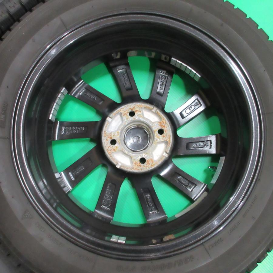 ハスラー 165/60R15 冬用2021年バリ山スタッドレス 80-90%山 