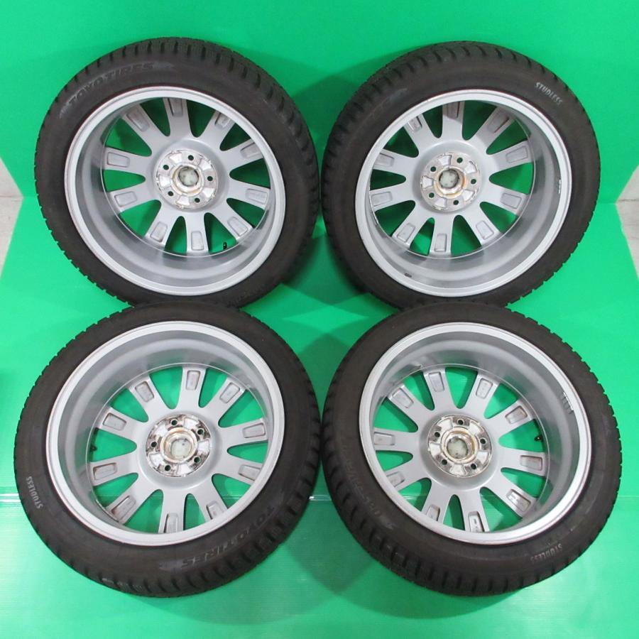 マツダ MAZDA3純正 215/45R18 冬用バリ山スタッドレス 80%山 トーヨー  