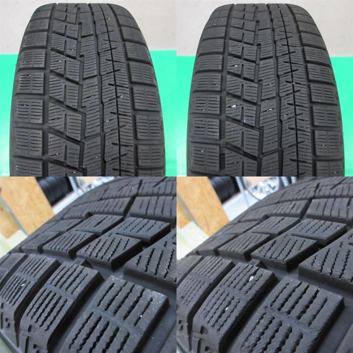 極上 アウディA6 225/55R17 冬用超バリ山スタッドレス 90%-95%山  