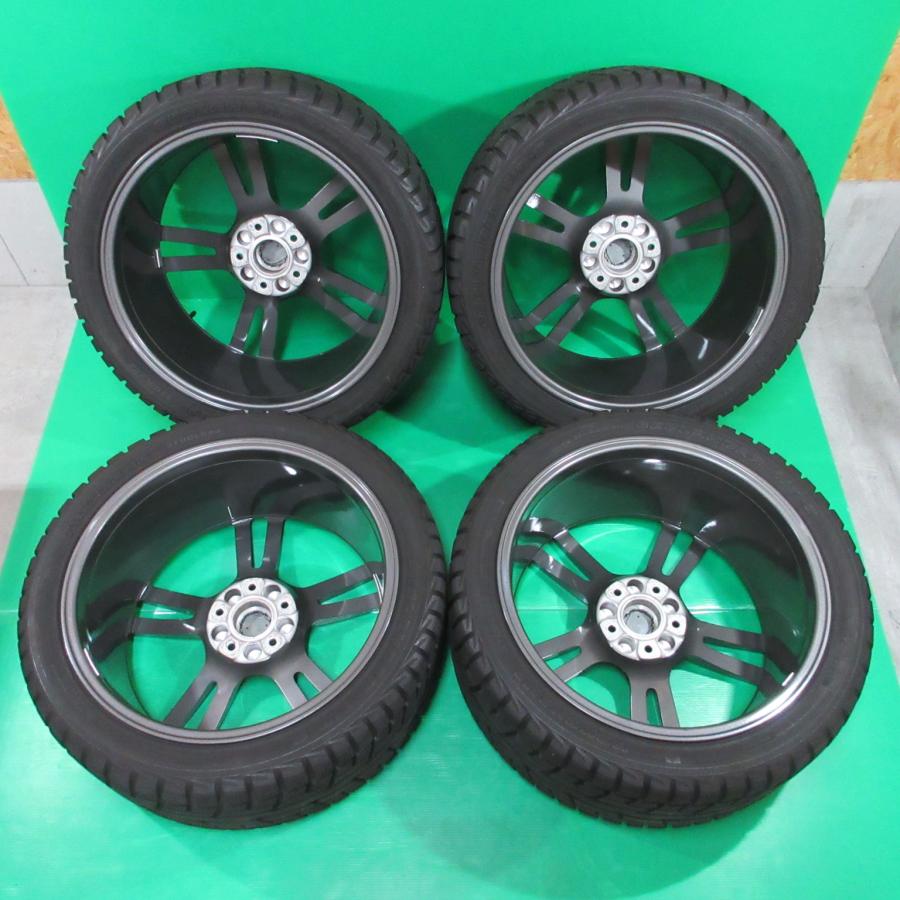 ポルシェ カイエン純正 鍛造アルミ 295/35R21 バリ山スタッドレス 80  