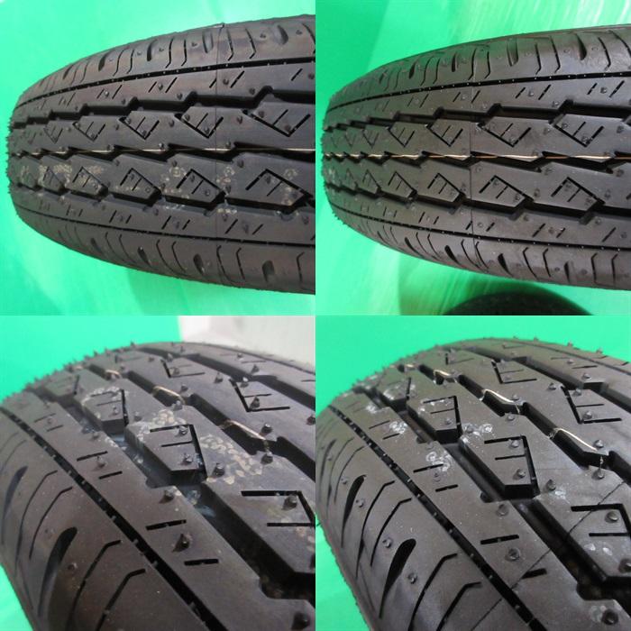145/80R12の６プライ２０24年ブリジストン4本夏タイヤ新品 BRIDGESTONE（ブリヂストン） 夏 新品 2024年製 4本SET 会社宛 送料