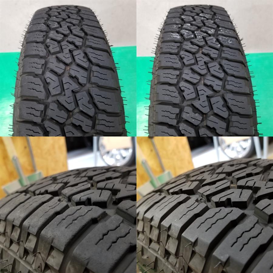ジムニー 175/80R16 2021年夏タイヤ 70%-80%山 FALKEN WILDPEAK A/T 4  