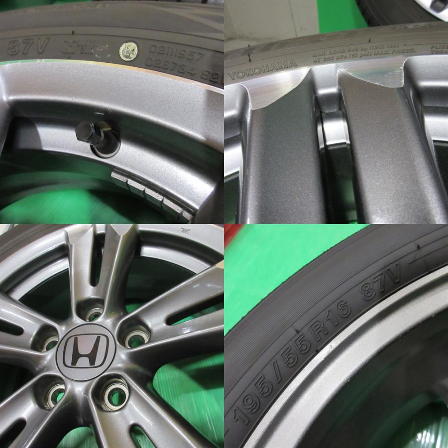 ホンダ（HONDA） 良品 CR-Z純正 195/55R16 2024年バリ山夏タイヤ 85