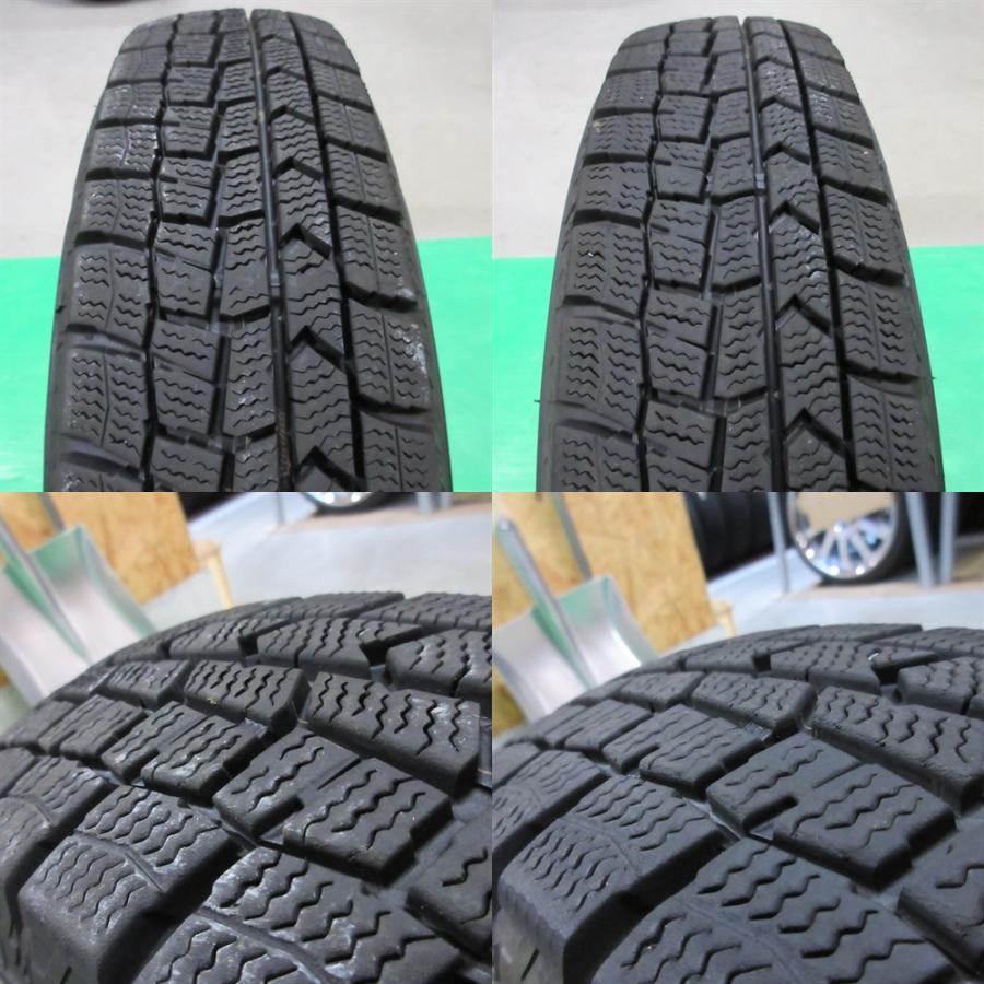 スズキ スペーシア純正 145/80R13 2021年スタッドレス 70%-80%山  