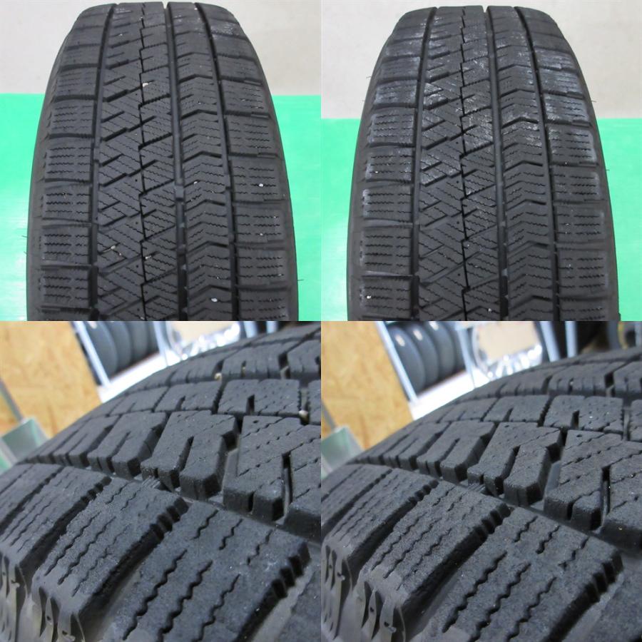 美品 セレナ 195/60R16 2022年バリ山スタッドレス 80%山 BRIDGESTONE 
