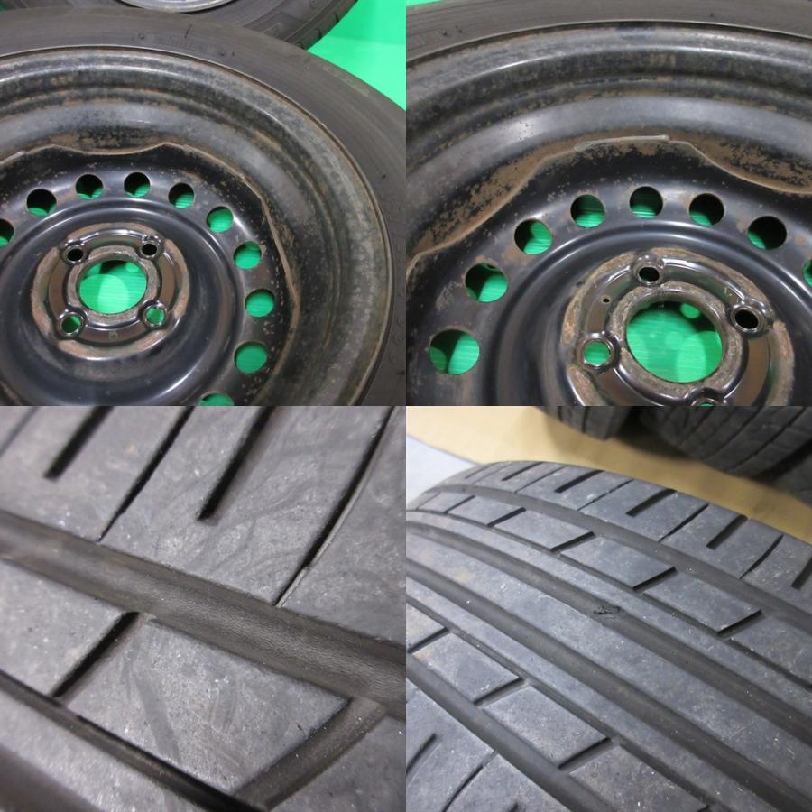 ノート E12 ノート純正 185/70R14 夏タイヤ 50%-70%山 YOKOHAMA ECOS 