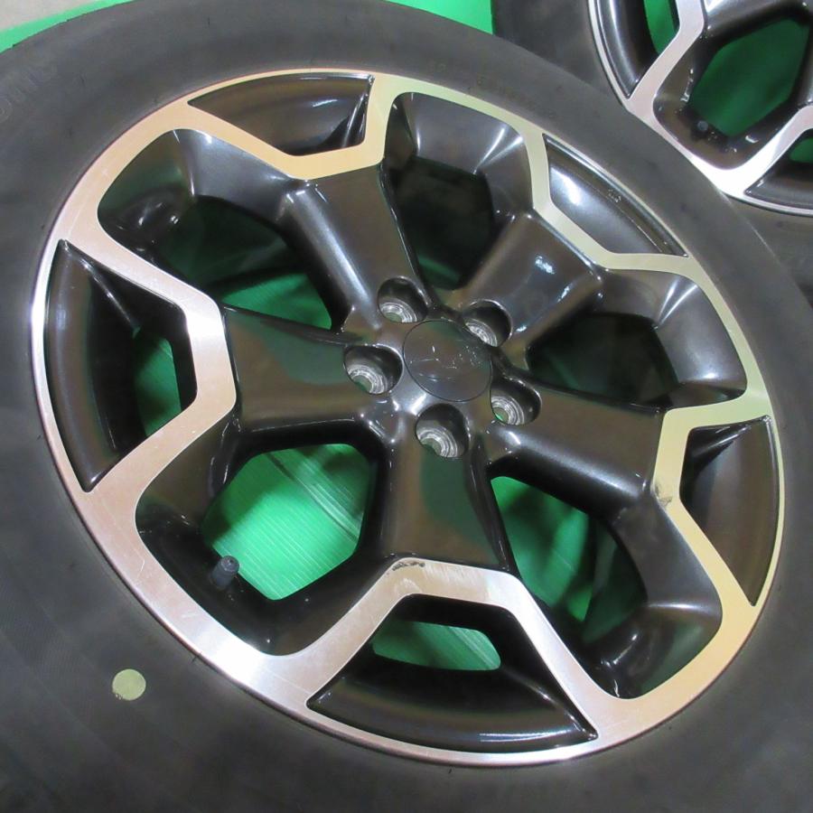スバル XV XV純正 225/55R17 夏タイヤ 40%-50%山 BRIDGESTONE