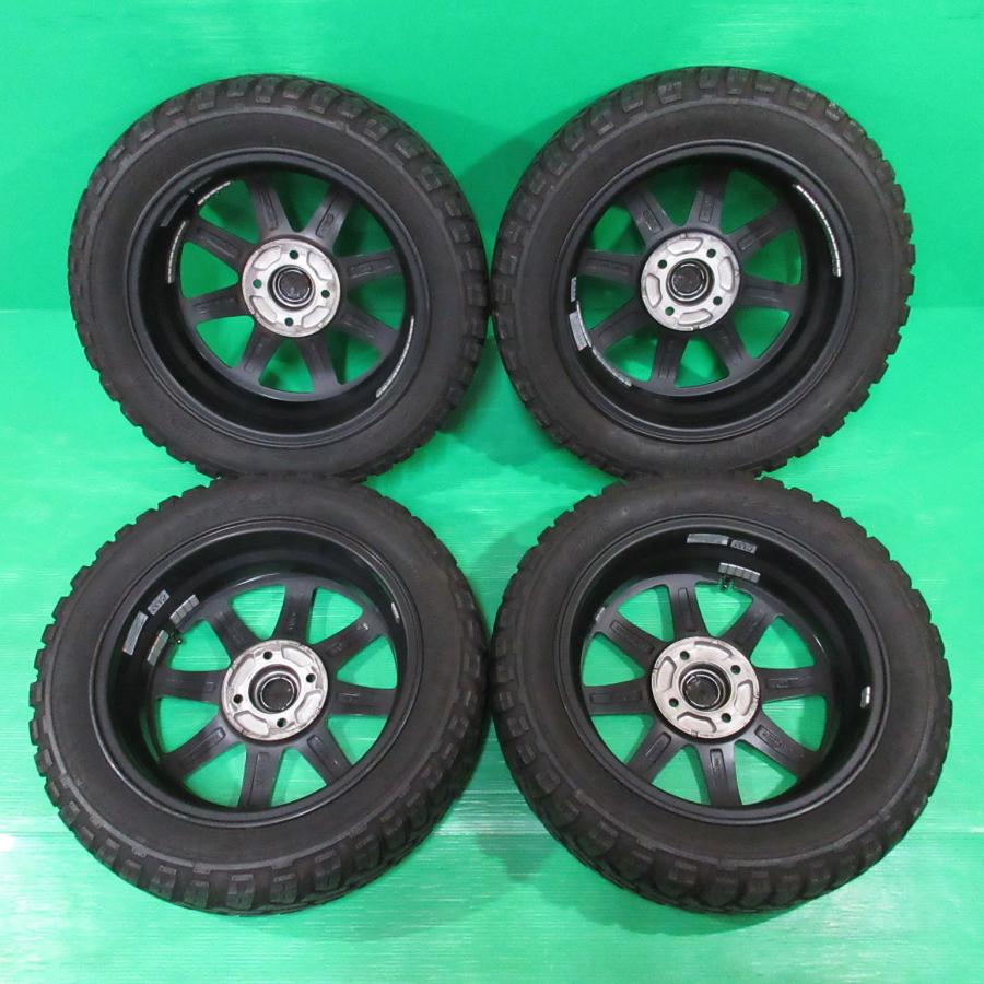 MLJ ハスラー 165/60R15 2022年MTタイヤ 70%-80%山 MUDSTAR RADIAL M/T 