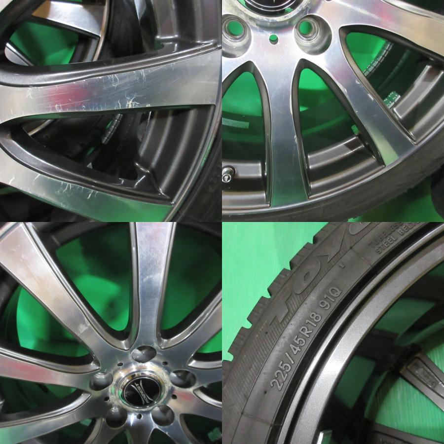 GARIT レヴォーグ 225/45R18 2022年バリ山スタッドレス 85%-90%山 TOYO