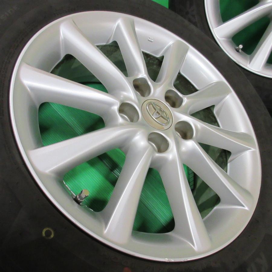トヨタ エスティマ 純正ホイールタイヤセット 4本タイヤサイズ215/60R17