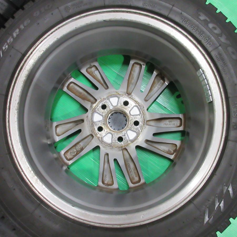 205/55/R16 5穴 バリ山 スタッドレスタイヤ 4本 プリウスなどに