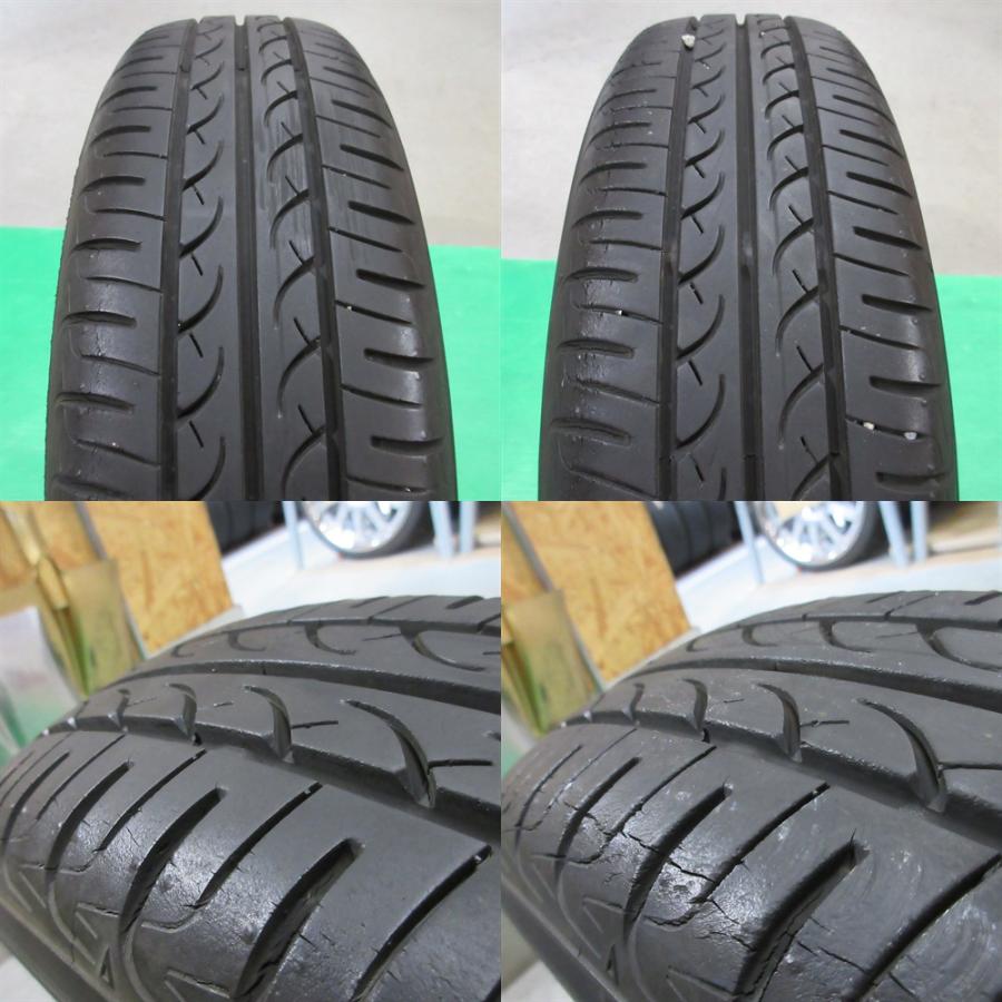 BluEarth タント 155/65R14 バリ山夏タイヤ 80%-85%山 YOKOHAMA AE01K 