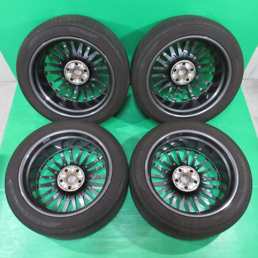 レクサス PCD120 純正アルミ バリ山夏タイヤ ラジアルタイヤ