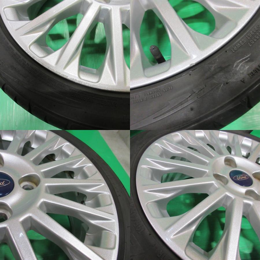 フォード 希少 FORD フィエスタ純正 195/45R16 夏タイヤ 60%-75%山