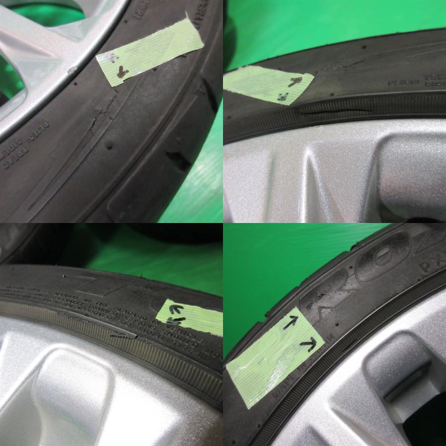 フォード 希少 FORD フィエスタ純正 195/45R16 夏タイヤ 60%-75%山