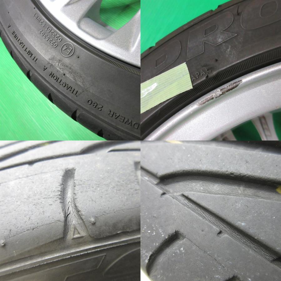 フォード 希少 FORD フィエスタ純正 195/45R16 夏タイヤ 60%-75%山