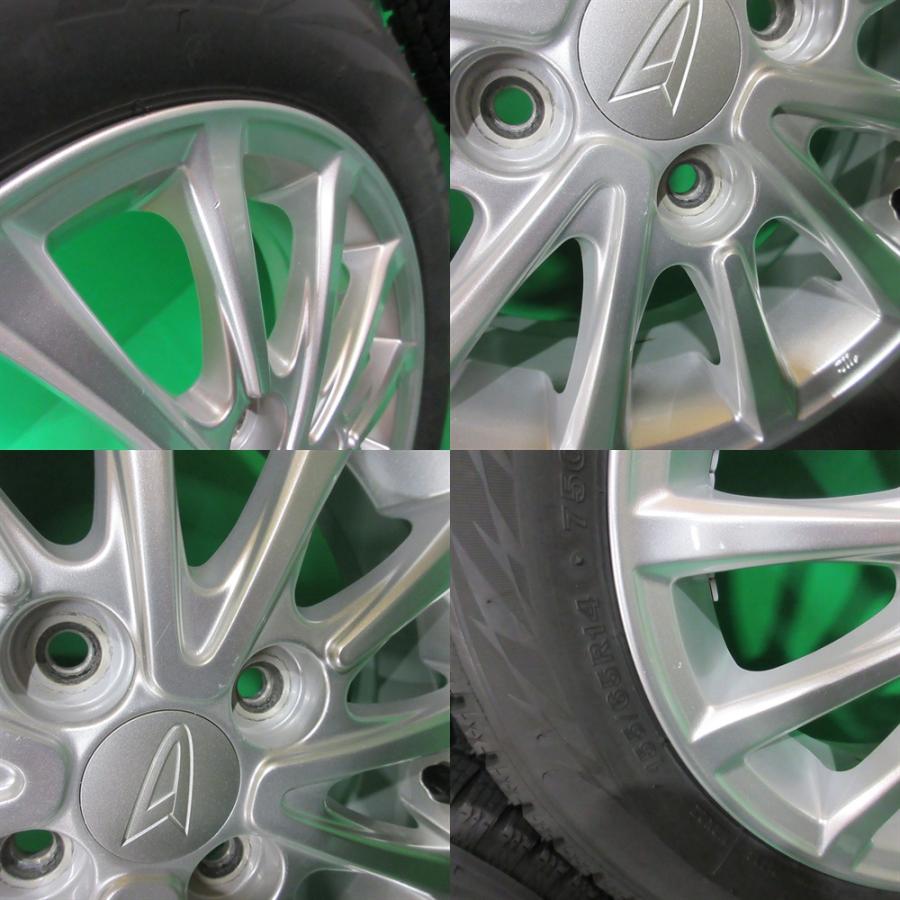 バリ山 ダイハツ 純正 155/65 14 2023年 vrx2